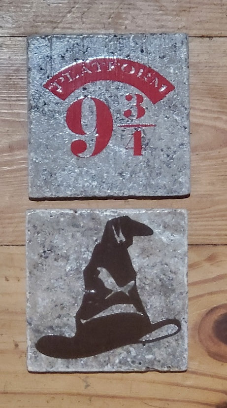 Harry Potter Natural stone coasters