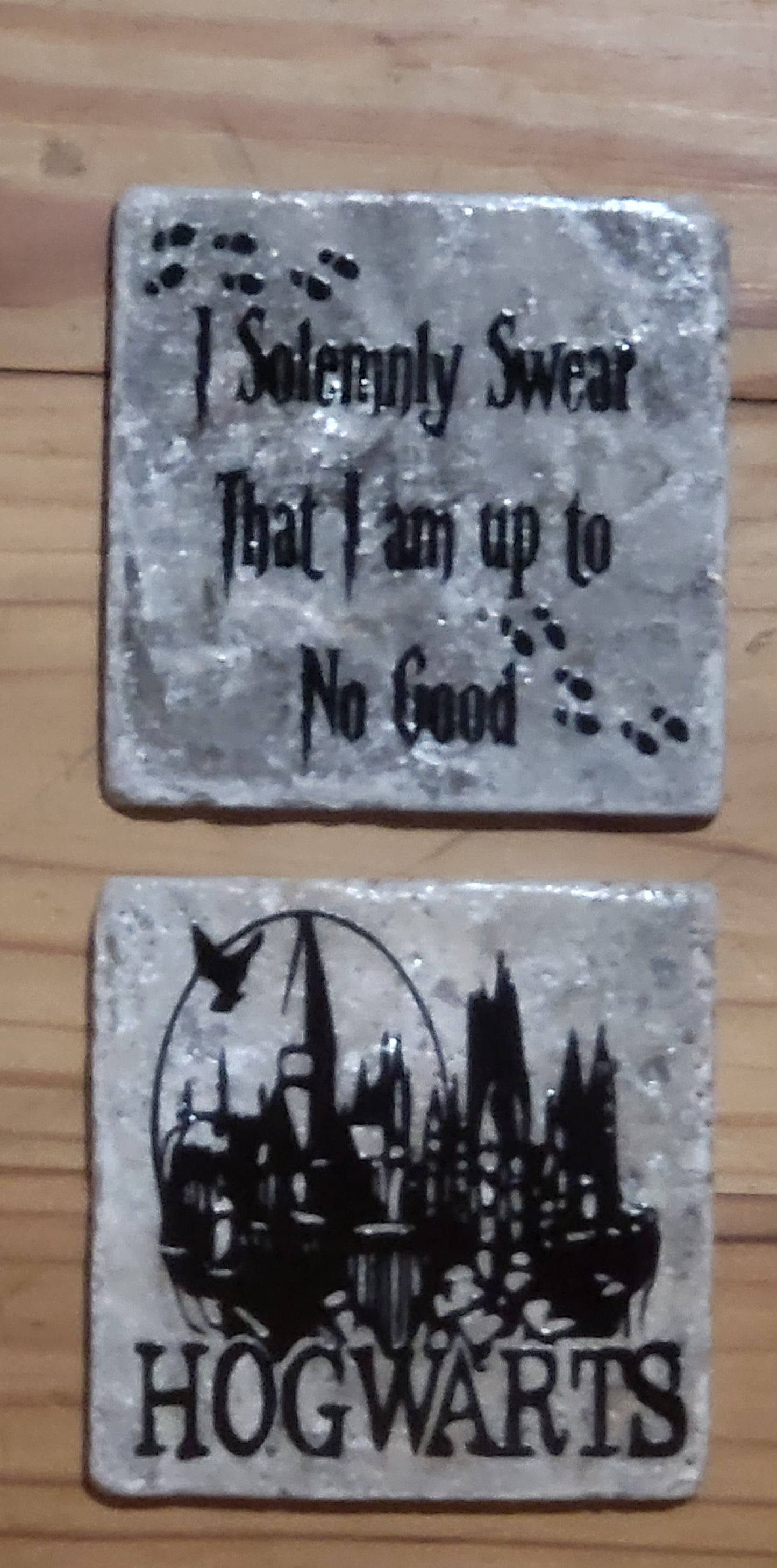 Harry Potter Natural stone coasters