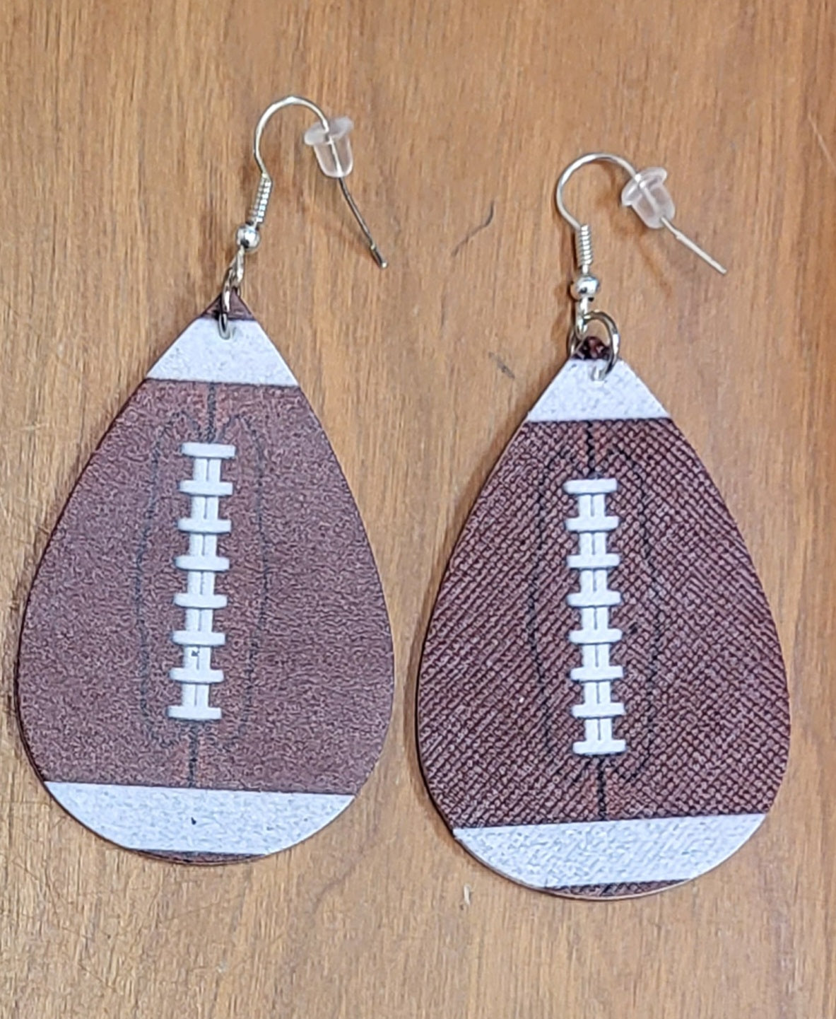 Sports themed earrings